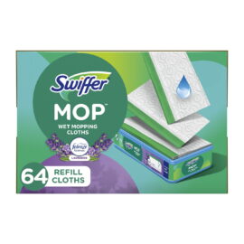 Swiffer Sweeper Mop Pads Refill, Lavender – 64 Count