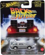 Hot Wheels Premium Back to the Future Time Machine Die-Cast Vehicle 1:64