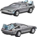 Hot Wheels Premium Back to the Future Time Machine Die-Cast Vehicle 1:64