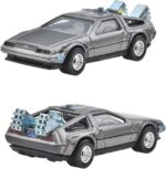 Hot Wheels Premium Back to the Future Time Machine Die-Cast Vehicle 1:64