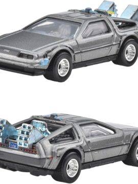 Hot Wheels Premium Back to the Future Time Machine Die-Cast Vehicle 1:64