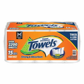 69a12bfd-0ced-40d5-912f-4db82339029d.3174eeb11e6eaab1aa5923377b9ff7f8.jpeg Member's Mark Select & Tear 2-Ply Paper Towel 15 rolls, 150 sheets/roll