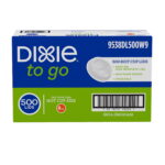 Dixie To Go Hot Cup Lids 8 oz – 500 Count