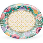 7c3413d9-dce8-42b8-92f0-809284e5e3de.5d868dcc73c2a070f09a0ebb8db4c780.jpeg Member's Mark Spring Oval, Paper Plates, 10" x 12" – 50 Count