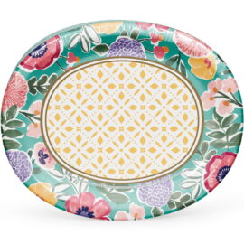 7c3413d9-dce8-42b8-92f0-809284e5e3de.5d868dcc73c2a070f09a0ebb8db4c780.jpeg Member's Mark Spring Oval, Paper Plates, 10" x 12" – 50 Count