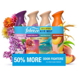 934309ed-3a04-4f8b-b739-0fba79f7e6bc.af7a04acdf231132f74a8a4f3e307c0d.jpeg Febreze Air Mist Air Freshener Spray, Spring Mixed Scent – 4ct., 32.4 oz