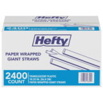 9578d3ba-6da8-4f19-8419-eb540572cd65.0ecb43d37874ad07a09a3d60e918074d.jpeg Hefty Giant Translucent Wrapped Plastic Straws, 10.25", 2 – 400 Count