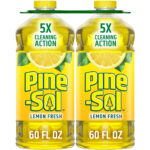 Pine-Sol Multi-Surface Cleaner, Lemon Scent – 2 Count, 120 fl. oz