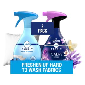 9e68b8bb-b391-411a-9fd1-20a60b38bba9.127019e08c27894d194183b228d71909.jpeg Febreze Extra Strength and Downy Fabric Spray, Original Scent and Calm – 50.6 fl oz, Pack of 2