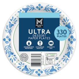 9fb71587-4865-4a1e-bbb2-9b91df5e9d46.20f90199cf7e39765a0ab65814115100.jpeg Member's Mark Ultra Dessert/Snack Paper Plates, 6.875" – 330 Count