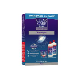 Clear Care Plus Cleaning & Disinfecting Solution – 16 fl oz, 2 Pack