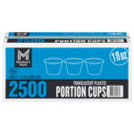 aa9d3d63-95c1-46d5-be4a-0320d752cd2d.d377e13c14e6605c2702c39bdbc69015.jpeg Member's Mark Translucent Plastic Portion Cups 1 fl oz, 2 – 500 Count