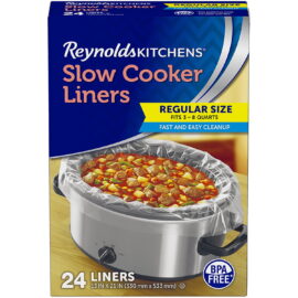 ad478a7c-17f3-480a-9e24-acff33322ff1.959f81b42dde029761beb5ae21c9607e.jpeg Reynolds Consumer Products Reynolds Kitchens Slow Cooker Liners, Regular Size 24 Count