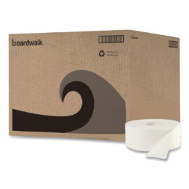 b42910d6-0dfa-4d66-8af5-4d3143d963a9.01235d201e5b916ad30de43d36fd0c6f.jpeg Boardwalk Jumbo Roll 2-Ply Toilet Paper 12 rolls, 1000 ft./roll