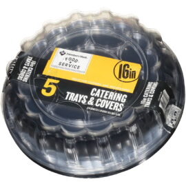 b473aa4e-667b-4237-9369-21e1b1c8e02f.1f0fe86445e2737a9bed4b27f7fdd1cf.jpeg Member's Mark 16" Catering Tray with Covers 5 Count