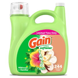 b84695b9-fa4f-4b47-b89f-d12e9b896d10.669dda43f5ede50194252785b381af03.jpeg Gain Tango Twist Liquid Fabric Softener, Hibiscus and Vanilla Scent – 244 loads, 143 fl. oz