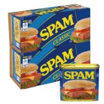 SPAM Classic Fully Cooked Canned Pork with Ham 12 oz, 8 Pack