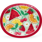 d1a5676a-8058-4a03-9aa8-2b6f59995312.1bf2d481444674b007883b43b442a006.jpeg Member's Mark Summer Oval Paper Plates, 10" x 12" – 50 Count