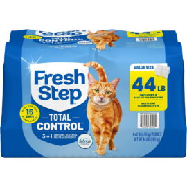 Fresh Step Total Control Scented Clumping Litter with Febreze Freshness, 44 lbs
