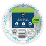 Member's Mark Snack/Dip Paper Bowls – 12 oz, 200 Count