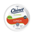 Chinet Classic Lunch Paper Plate, 8.75" – 225 Count