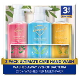 Safeguard Ultimate Care Hand Wash, Variety Pack – 15.5 fl oz, 3 Pack