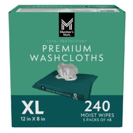 Member's Mark Adult Washcloths – 240 Count