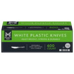 ef15cb6c-60c9-4119-9627-3469b44d5d77.2f6c6a83513f9e82f5dba87ccad2ad97.jpeg Member's Mark White Plastic Knives, Heavyweight – 600 Count