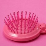 💖🪞 Barbie Foldable 2-in-1 Mini Mirror & Air Cushion Hair Brush