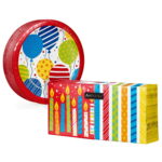 Artstyle Birthday Paper Plates & Napkins Kit – 285 Count