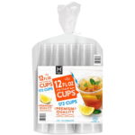 Member's Mark Clear Plastic Cups 12 oz – 172 Count