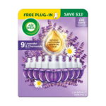 fc47cbef-b21e-48d7-8fb0-8f365f7c3c34.7e2f5d15c3fb40fee666e2f0250e650e.jpeg Air Wick Plug In Scented Oil Air Freshener, Lavender & Chamomile, 1 Free Warmer + 9 Refills