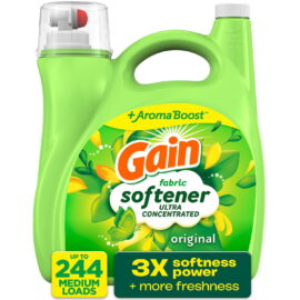 ff8a8e2f-59df-407f-834a-a88402b87955.16f31e1f5d0b9ee4d5535021f51e4d5a.jpeg Gain Liquid Fabric Softener, Original Scent – 244 loads, 143 fl. oz