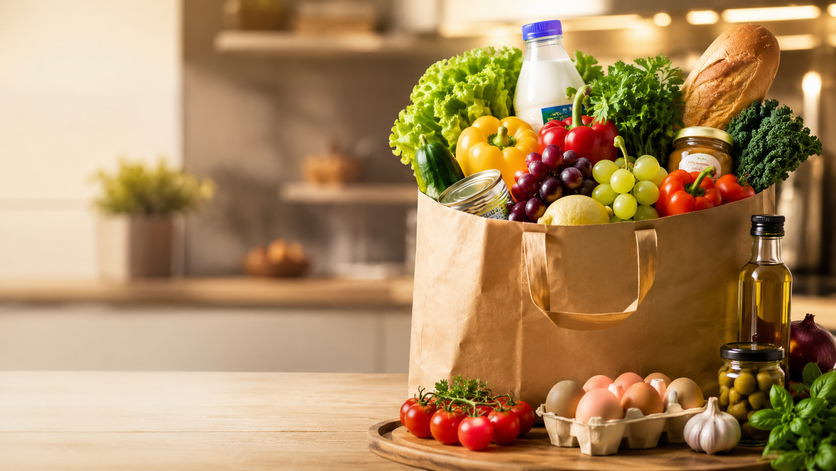 Fresh groceries hero image