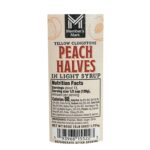 Member's Mark Peach Halves in Light Syrup – 60 oz Glass Jar